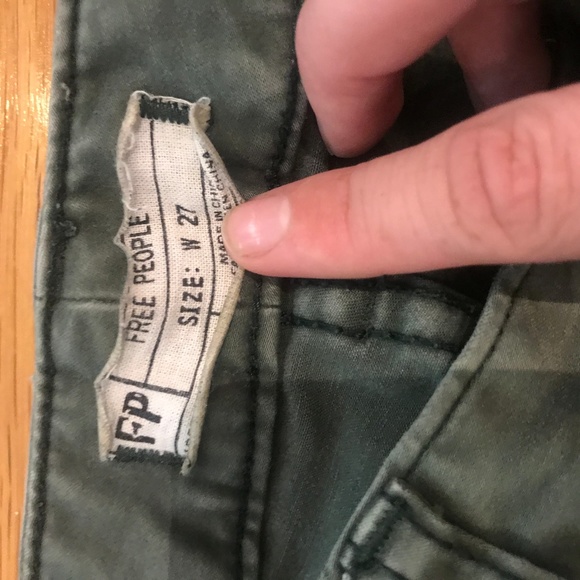 Free People zip jeans - Picture 3 of 3